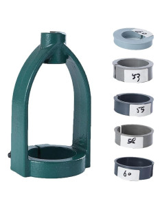 Adaptador de Broca de Mortaja Cuadrada IEUDNS 18cm con 5 Mangas