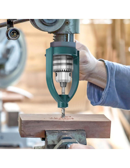 Adaptador de Broca de Mortaja Cuadrada IEUDNS 18cm con 5 Mangas