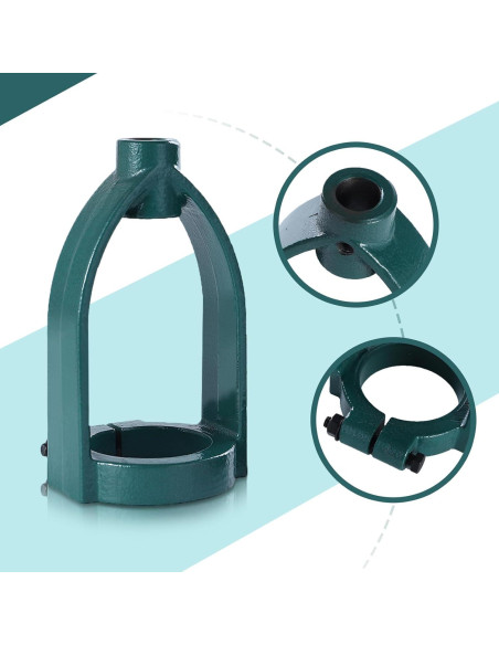 Adaptador de Broca de Mortaja Cuadrada IEUDNS 18cm con 5 Mangas