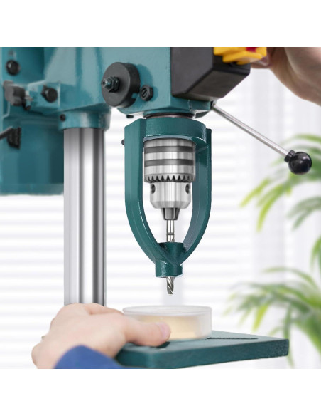 Adaptador de Broca de Mortaja Cuadrada IEUDNS 18cm con 5 Mangas