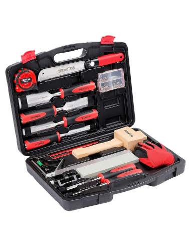 Conjunto de Cinceles de Madera KingTool 6 Piezas Cr-V 4.68kg