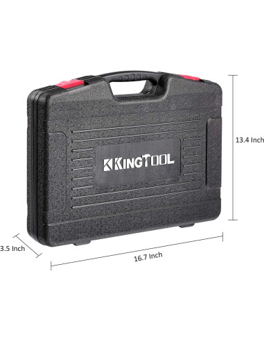 Conjunto de Cinceles de Madera KingTool 6 Piezas Cr-V 4.68kg