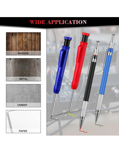 Kit de Marcado para Carpinteros Pajean 8 Piezas con Lápices