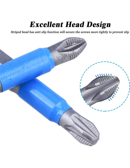 Juego de Puntas de Destornillador Mesee 12 Piezas 50mm