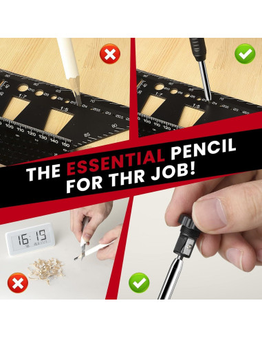 Transportador de Inglete Saker + Medidor de Contorno Saker