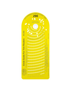 Plantilla de Corte Circular Jasper 290 - Precisión 268 Círculos 3.81 a 46.04 cm