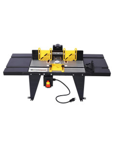 Mesa de Router de Banco Eléctrica Yone JX JE Grande Negra