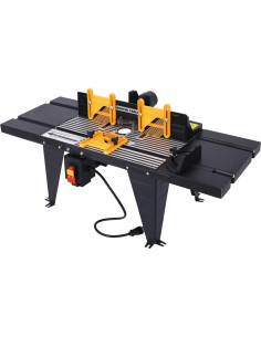 Mesa de Router de Banco Eléctrica Yone JX JE Grande Negra 2