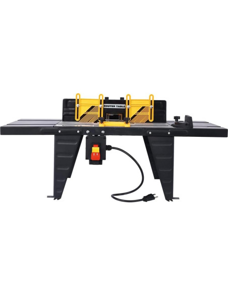 Mesa de Router de Banco Eléctrica Yone JX JE Grande Negra