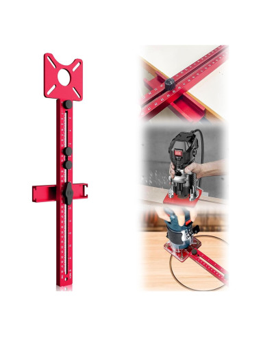 Soporte de Ranura de Fresadora 4 en 1 Xasna - Aluminio Ajustable