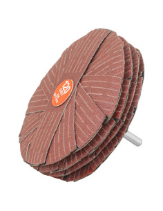 Mop de Lijado Abrasivo Keystone 10cm 120 Granos para Taladro