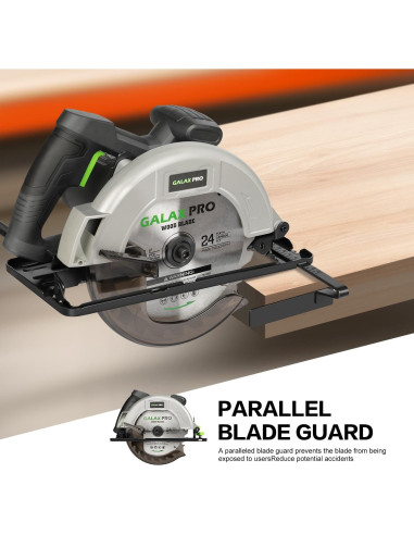 Sierra Circular GALAX PRO 11A 6000RPM 7-1/4" para Madera