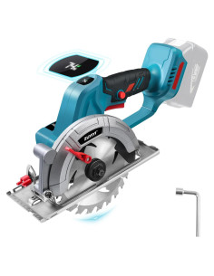 Sierra Circular Mini Inalámbrica ZUYIYI 6" 12000RPM para Makita