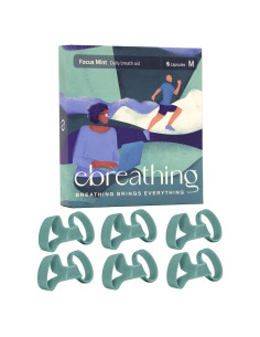 Dilatador Nasal Focus Mint Mediano - Alivio Congestión Sinusal