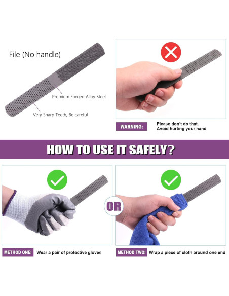 Kit de Herramientas de Carpintería Swpeet 8Pcs Ajustable