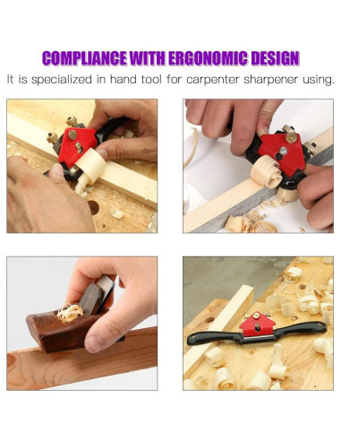 Kit de Herramientas de Carpintería Swpeet 8Pcs Ajustable