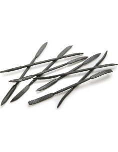 Juego de Raspas Riffler WoodRiver - 8 Piezas - Grueso 2