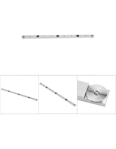 Guía de Inglete para Sierra de Mesa TOPINCN 450mm Ajustable