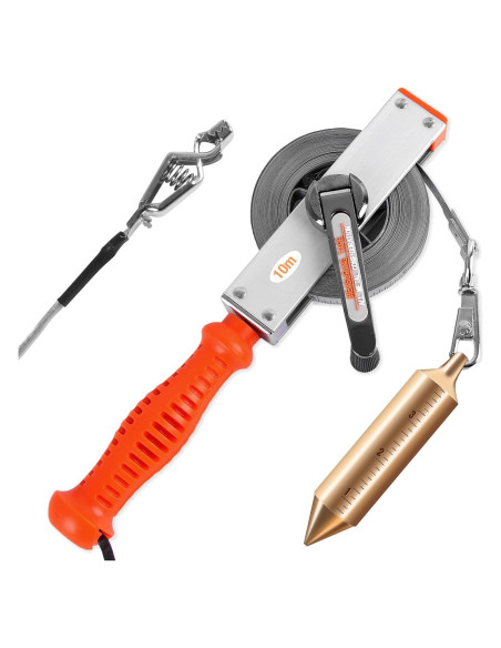 Cinta de Medición de Aceite Cekegon 10M Acero Inoxidable