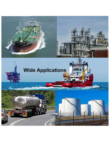 Cinta de Medición de Aceite Cekegon 10M Acero Inoxidable