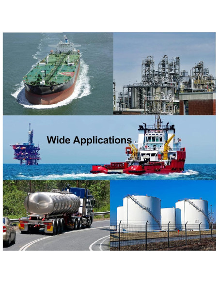 Cinta de Medición de Aceite Cekegon 10M Acero Inoxidable