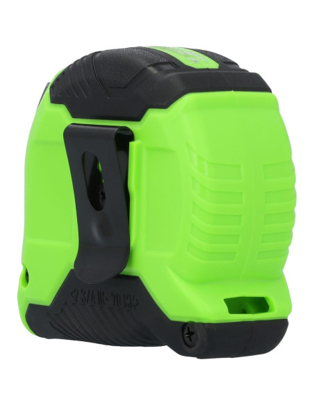 Cinta Métrica CRAFTSMAN 4.88 m Hi-Vis 2.0 con Agarre Ergonómico