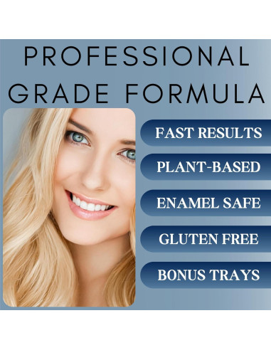 Gel Blanqueador Dental Cool 44% Peróxido Carbamida - 50 Tratamientos