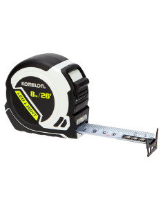 Cinta Métrica LED Komelon 8m - Escala Pulgadas Métricas