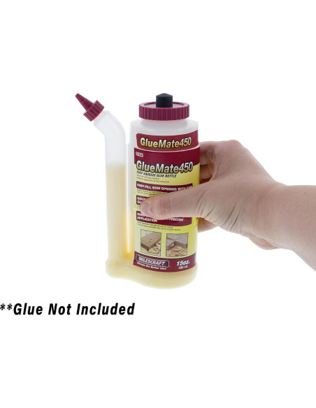 Botella de Pegamento Milescraft Glue Mate 450ml - Antigoteo