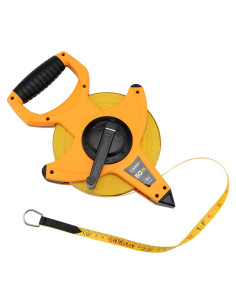 Cinta Métrica de Fibra de Vidrio LAND 50m Doble Escala