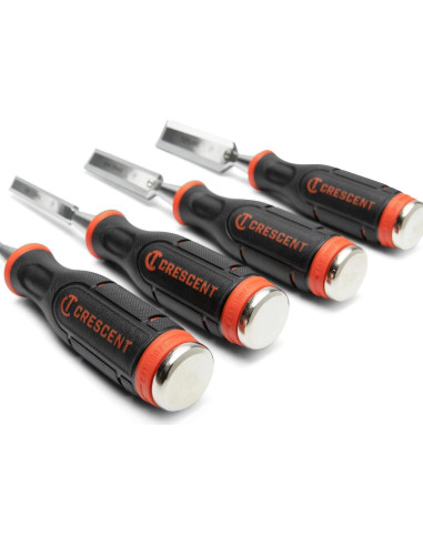 Cincel de Madera Crescent 4 Piezas 0.64 a 2.54 cm