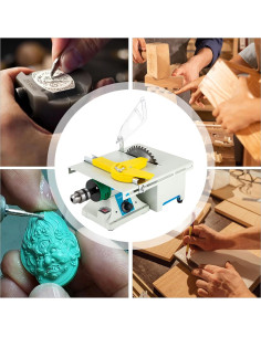 Sierra de Mesa BIXIBIN 750W Multifuncional para Pulido y Molienda 2