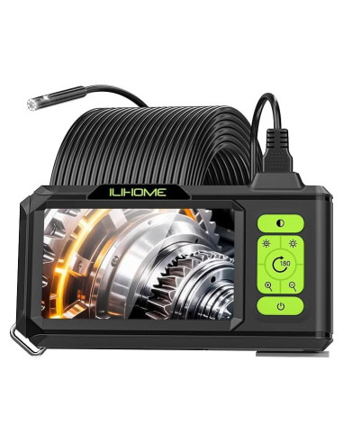 Borescopio Industrial ILIHOME Doble Lente 1080P 7.9mm IP67