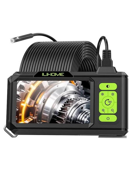 Borescopio Industrial ILIHOME Doble Lente 1080P 7.9mm IP67