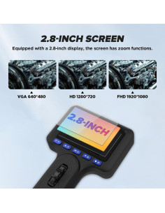 Endoscopio Articulado MR CARTOOL 6.25mm HD 1080P IP67 2