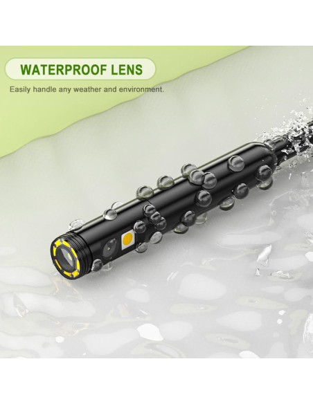 Borescopio Industrial ILIHOME Doble Lente 1080P 7.9mm IP67
