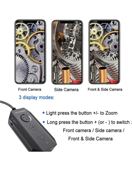 Cámara Endoscópica Inalámbrica EFUTONPRO 1080P Doble Lente 3.5m