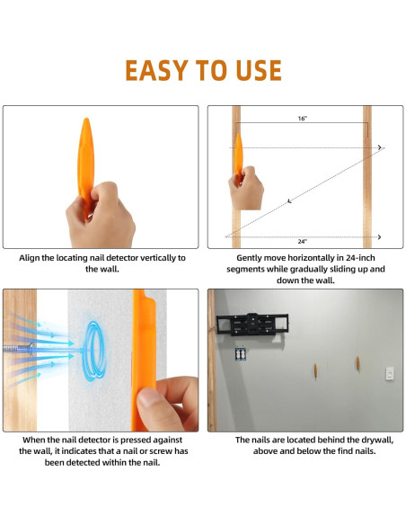 Escáner de Pared Magnético Calvana - Detector de Montantes 2pk
