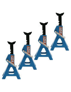 Soporte de Gato de Metal Ajustable POLANTA para RC 1:10 Azul