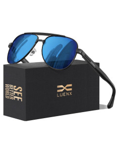 Gafas de sol LUENX Aviador Polarizadas UV400 para Hombre
