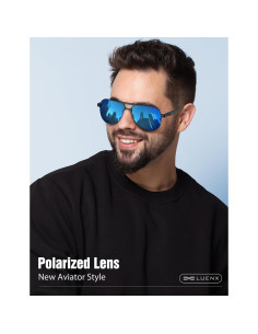 Gafas de sol LUENX Aviador Polarizadas UV400 para Hombre 2
