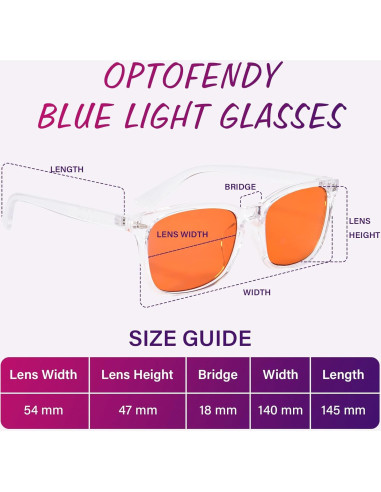 Gafas de luz azul OPTOFENDY para hombres y mujeres, modelo 7508