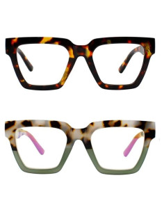 Gafas de Bloqueo de Luz Azul Yogo Vision - Paquete de 2 Unisex