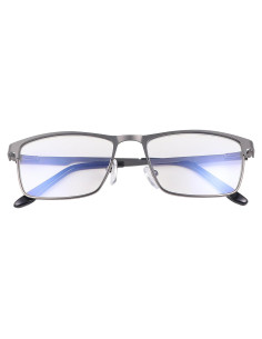 Gafas Anti Luz Azul PEEPAI UV400 Montura Metal Transparente