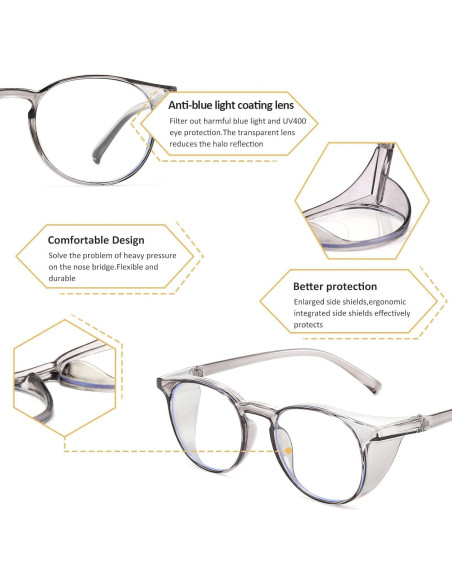 Gafas de Lectura Bifocales Outray 2.5x con Protección Luz Azul