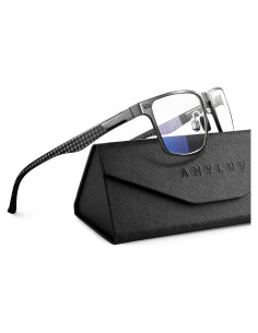 Gafas de Luz Azul ANYLUV AN4554-0 con Patillas de Fibra de Carbono