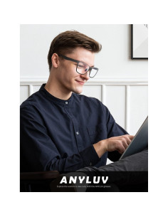 Gafas de Luz Azul ANYLUV AN4554-0 con Patillas de Fibra de Carbono 2