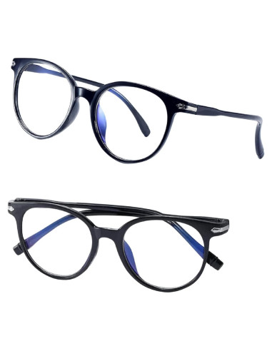 Gafas Anti Luz Azul Retro Euxor para Adultos - Protección UV