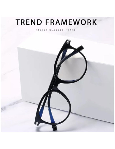 Gafas Anti Luz Azul Retro Euxor para Adultos - Protección UV