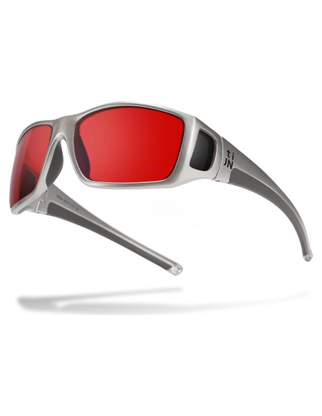 Gafas de Bloqueo de Luz Azul TIJN Lentes Rojos 99.9% Protección Gafas de Bloqueo de Luz Azul TIJN Lentes Rojos 99.9% Protección